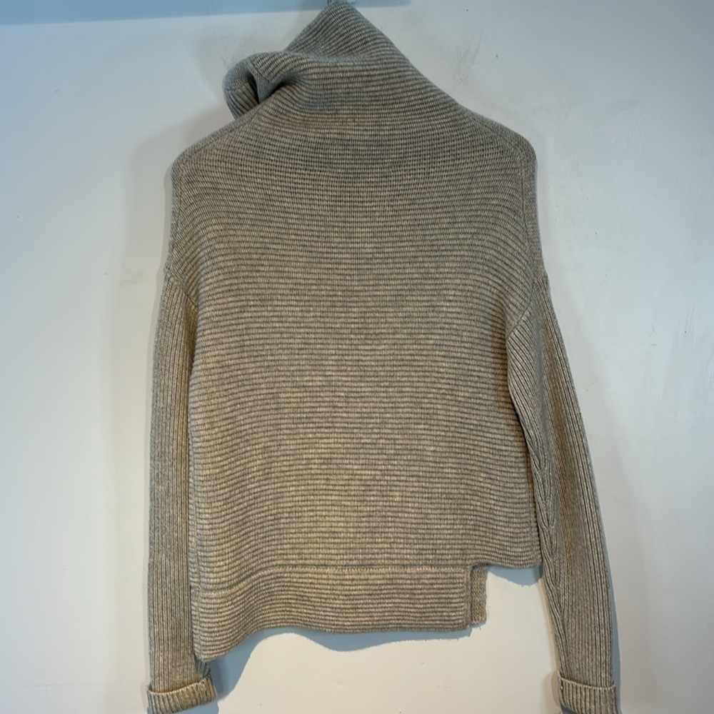 Babaton Mika sweater Heathered light grey wool/cashmere blend size XS - Picture 8 of 14